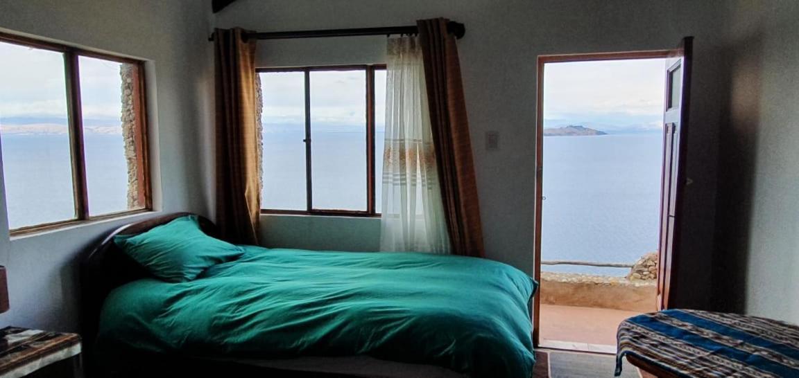 Ecolodge El Descanso Comunidad Yumani Bagian luar foto