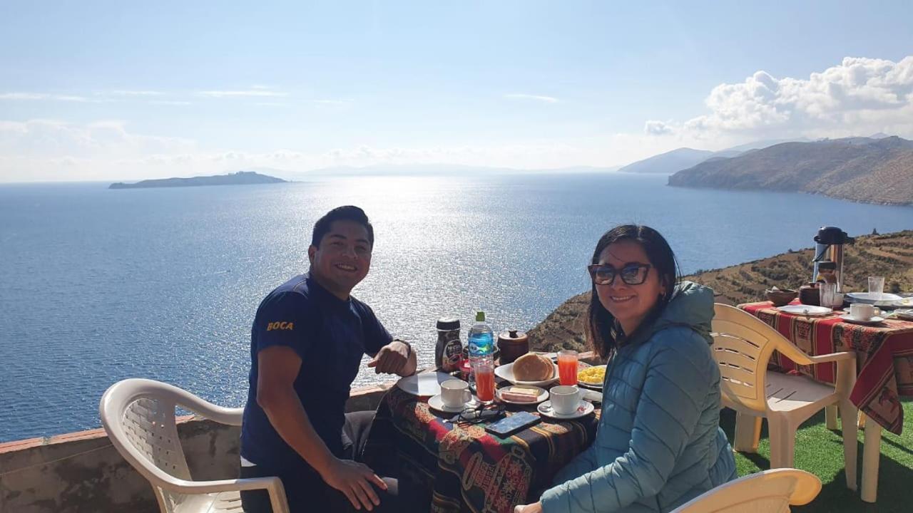 Ecolodge El Descanso Comunidad Yumani Bagian luar foto